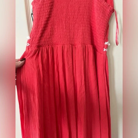 Japna Brand Coral Maxi Dress Women’s Size XS - Picture 11 of 13